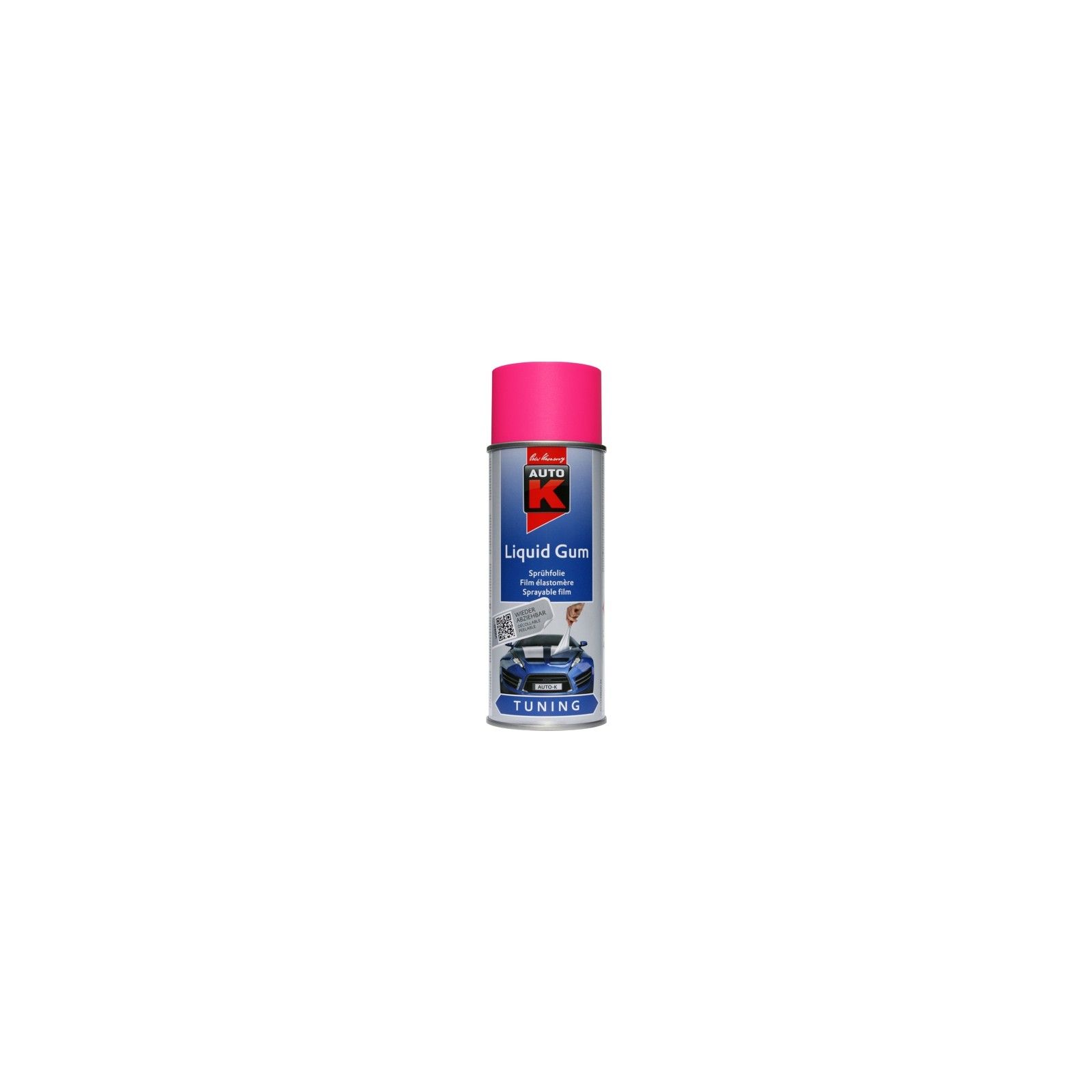 liquid gum neon pink Kwasny - 1 Lakiery samochodowe Debeer, Detailing Koch Chemie Środki dla myjni samochodowych