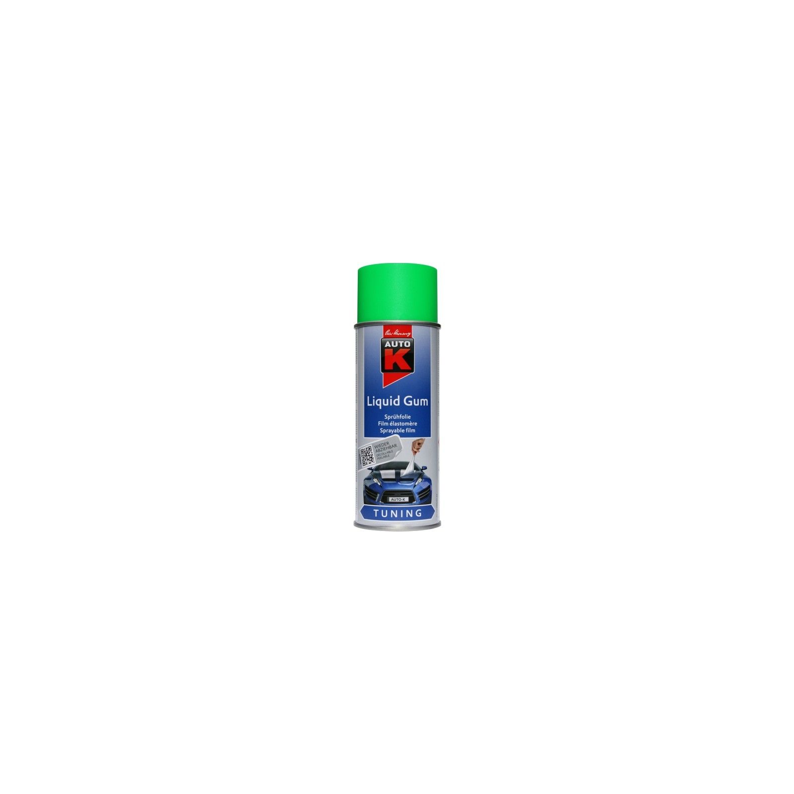 liquid gum neon green Kwasny - 1 Lakiery samochodowe Debeer, Detailing Koch Chemie Środki dla myjni samochodowych