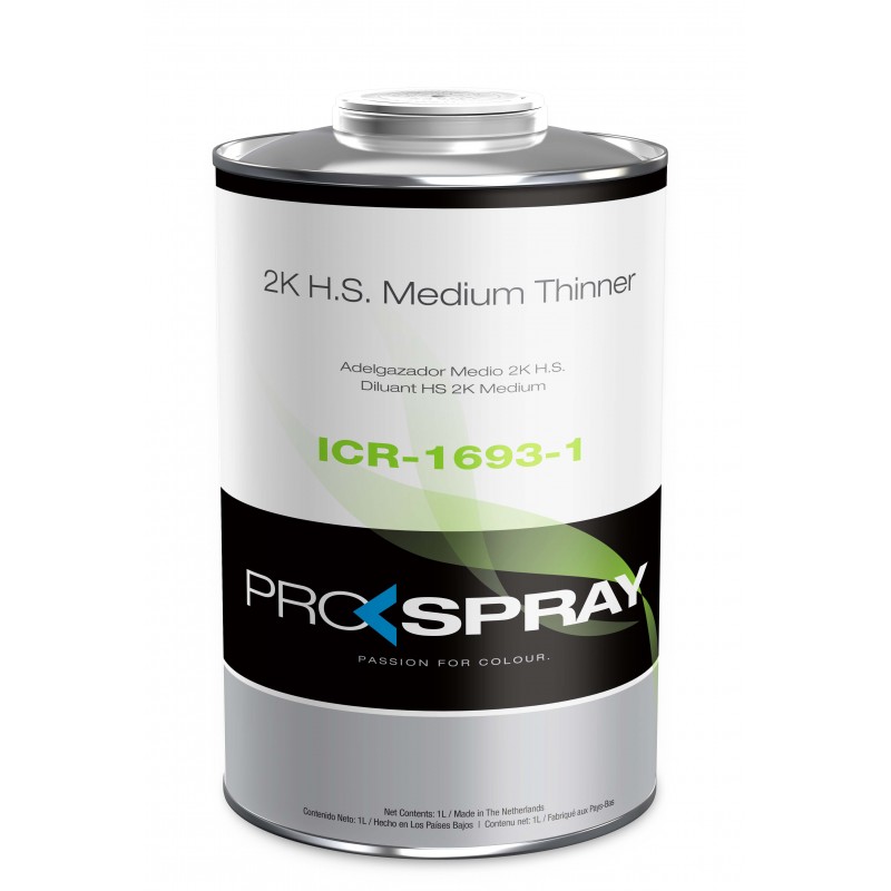 ICR-1693 2K H.S. MEDIUM THINNER Prospray - 1 Lakiery samochodowe Debeer, Detailing Koch Chemie Środki dla myjni samochodowych
