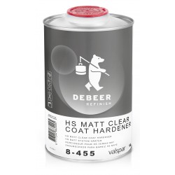 8-455 Matt Clear Coat Hardener DeBeer - 1 Lakiery samochodowe Debeer, Detailing Koch Chemie Środki dla myjni samochodowych
