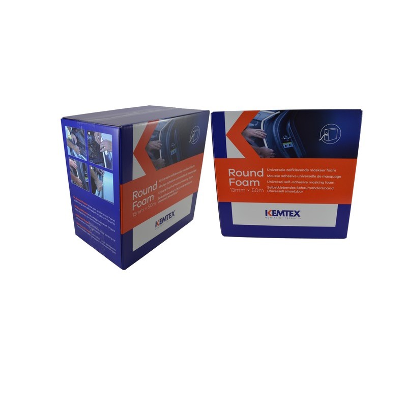 Taśma piankowa KEMTEX 13 mm - 10 x 5 m KEMTEX - 1 Lakiery samochodowe Debeer, Detailing Koch Chemie Środki dla myjni samochodowy