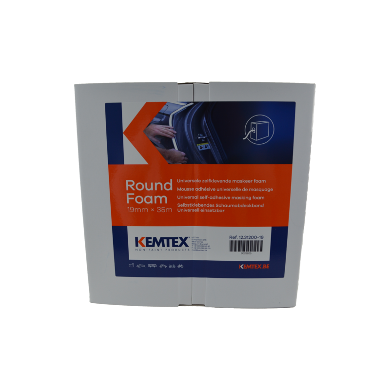 Taśma piankowa KEMTEX 19 mm - 35 m KEMTEX - 1 Lakiery samochodowe Debeer, Detailing Koch Chemie Środki dla myjni samochodowych