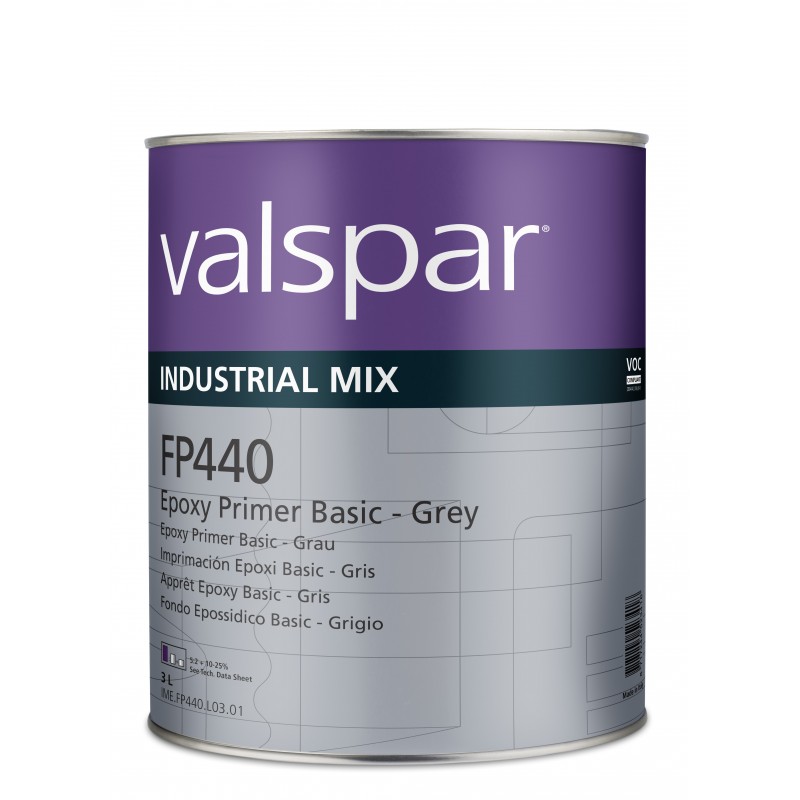 FP440 Epoxy Primer Basic - Grey Valspar - lakiery przemysłowe - 1 Lakiery samochodowe Debeer, Detailing Koch Chemie Środki dla m