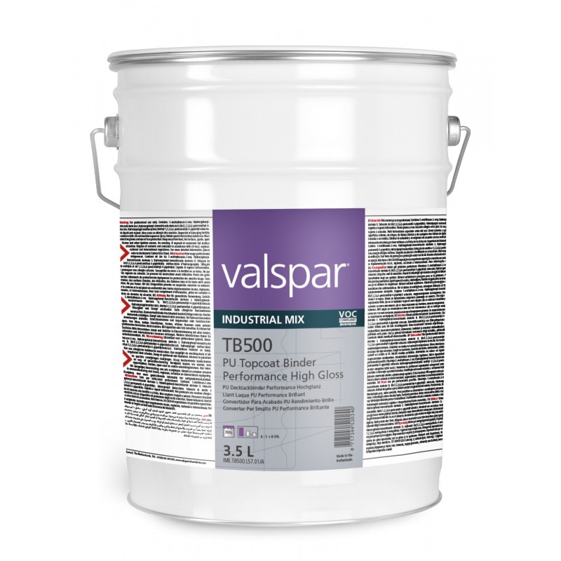 TB500 PU Topcoat Performance High Gloss Valspar - lakiery przemysłowe - 1 Lakiery samochodowe Debeer, Detailing Koch Chemie Środ
