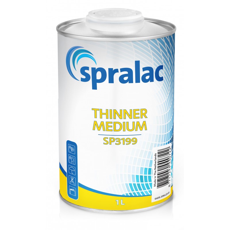 SP3199 Thinner Medium Spralac - 1 Lakiery samochodowe Debeer, Detailing Koch Chemie Środki dla myjni samochodowych