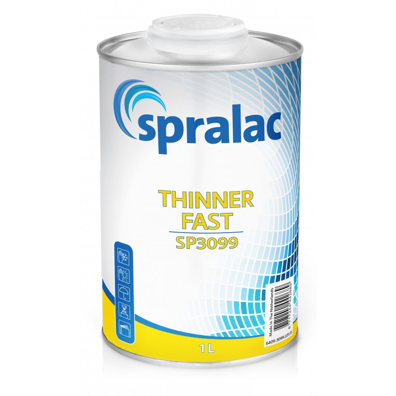 SP3099 Thinner Fast Spralac - 1 Lakiery samochodowe Debeer, Detailing Koch Chemie Środki dla myjni samochodowych