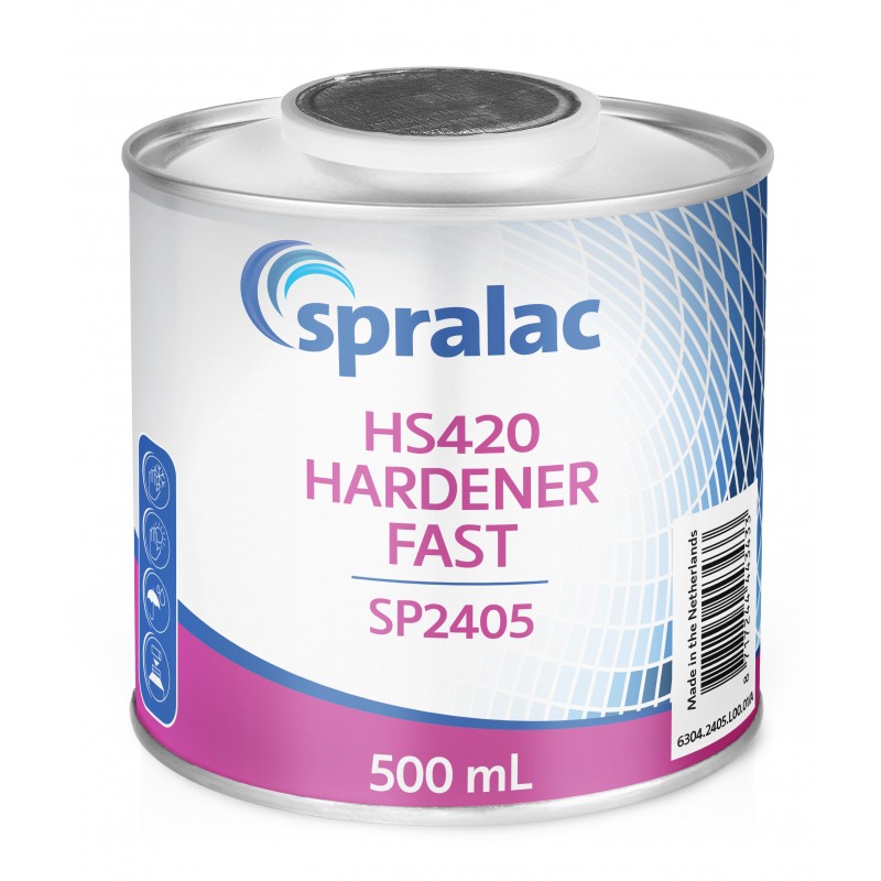 SP2405 HS420 Hardener Fast Spralac - 1 Lakiery samochodowe Debeer, Detailing Koch Chemie Środki dla myjni samochodowych
