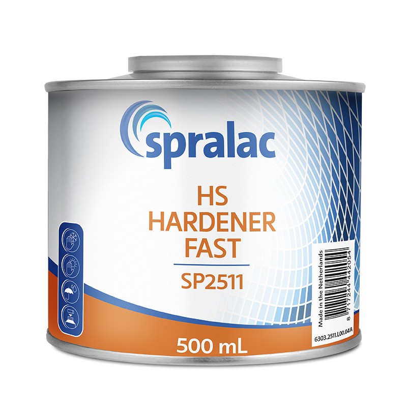 SP2511 HS Hardener Fast Spralac - 1 Lakiery samochodowe Debeer, Detailing Koch Chemie Środki dla myjni samochodowych