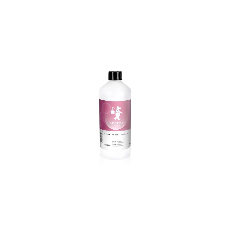 8-181 HS420 Special Thinner DeBeer - 1 Lakiery samochodowe Debeer, Detailing Koch Chemie Środki dla myjni samochodowych