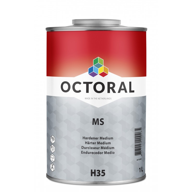 H35 MS Hardener Medium Octoral - 1 Lakiery samochodowe Debeer, Detailing Koch Chemie Środki dla myjni samochodowych