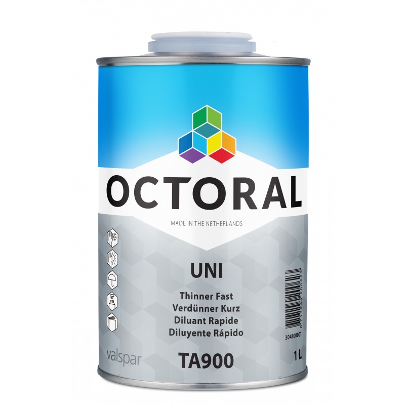 TA900 Uni Thinner Fast Octoral - 1 Lakiery samochodowe Debeer, Detailing Koch Chemie Środki dla myjni samochodowych
