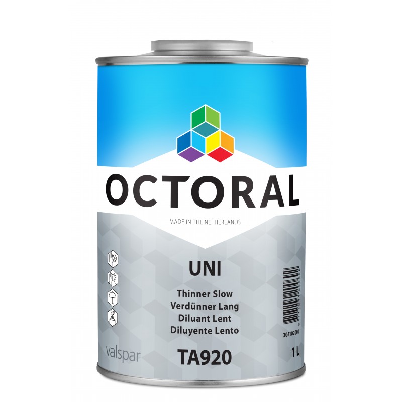 TA920 Uni Thinner Slow Octoral - 1 Lakiery samochodowe Debeer, Detailing Koch Chemie Środki dla myjni samochodowych