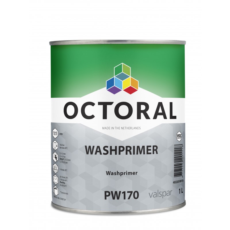 PW170 Washprimer Octoral - 1 Lakiery samochodowe Debeer, Detailing Koch Chemie Środki dla myjni samochodowych
