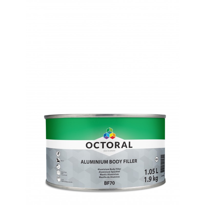 BF70 Aluminium Body Filler Octoral - 1 Lakiery samochodowe Debeer, Detailing Koch Chemie Środki dla myjni samochodowych