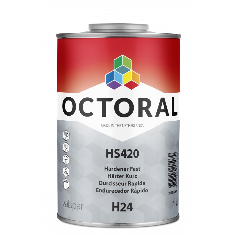 H24 HS420 Hardener Fast Octoral - 1 Lakiery samochodowe Debeer, Detailing Koch Chemie Środki dla myjni samochodowych