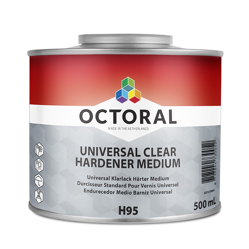 H95 Allround Clear Hardener Medium Octoral - 1 Lakiery samochodowe Debeer, Detailing Koch Chemie Środki dla myjni samochodowych
