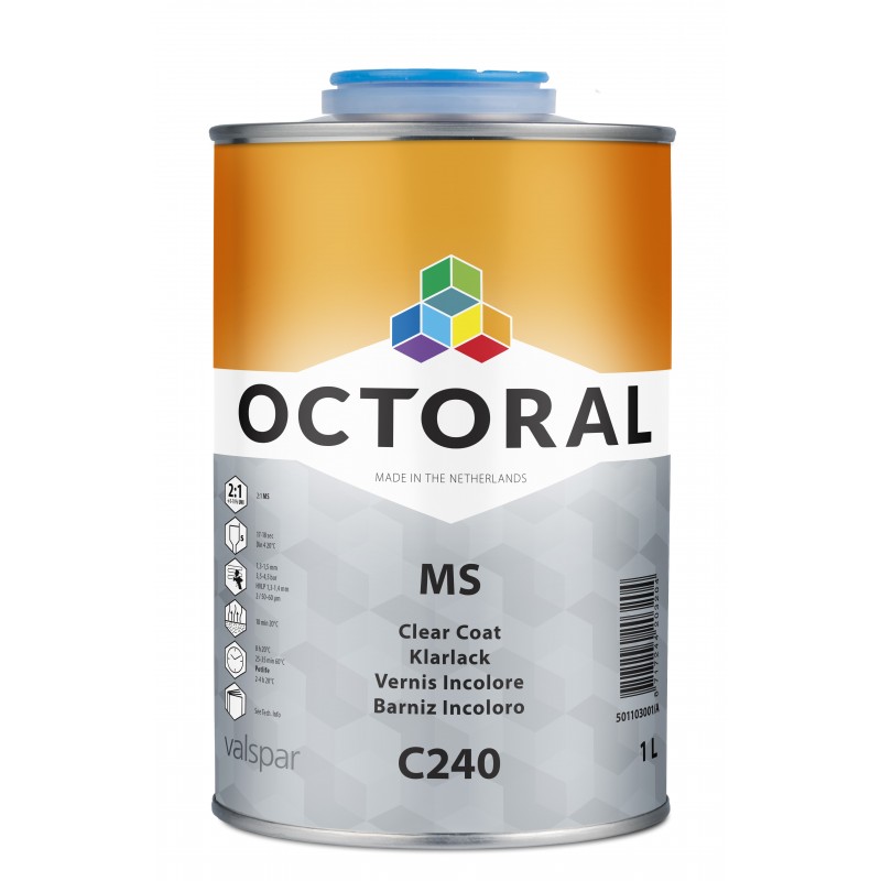 C240 MS Clear Coat Octoral - 1 Lakiery samochodowe Debeer, Detailing Koch Chemie Środki dla myjni samochodowych