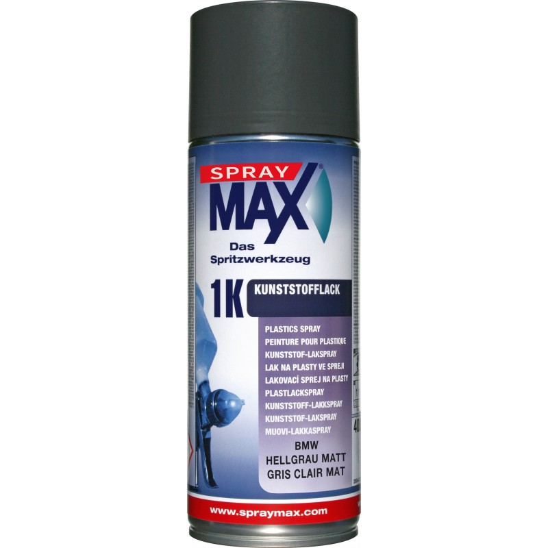 Lakier do plastiku 1K BMW light grey, matt - jasnoszary Kwasny - 1 Lakiery samochodowe Debeer, Detailing Koch Chemie Środki dla 