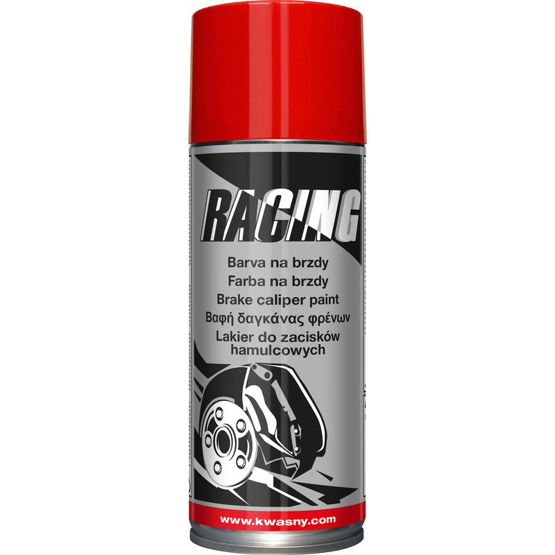 Racing BRAKE CALIPER PAINT RED Kwasny - 1 Lakiery samochodowe Debeer, Detailing Koch Chemie Środki dla myjni samochodowych